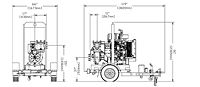 NC150 Dri-Prime® Non-Clog with Flygt N Impeller Tech Centrifugal Pump - 2