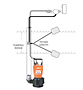 Float Switch Typical Configuration for Godwin GST Series Sub-Prime® Electric Submersible® Trash Centrifugal Pumps