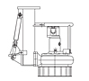 Heidra® HS150SG Slurry Gate Hydraulic Submersible® Trash/Sludge Centrifugal Pump
